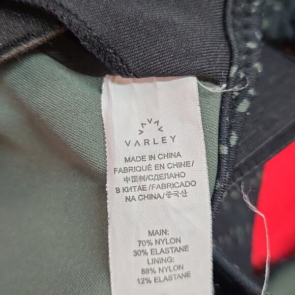 Varley Edris Bra Mono Feather Black Size Small - Picture 7 of 8